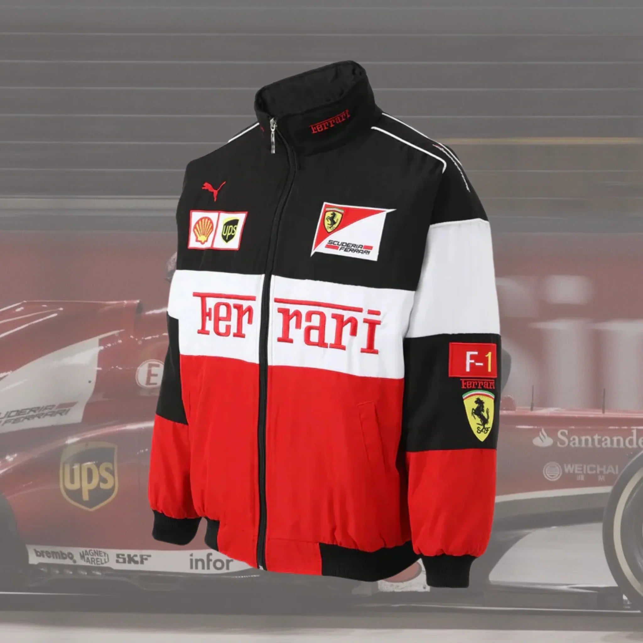 Jacket FERRARI White