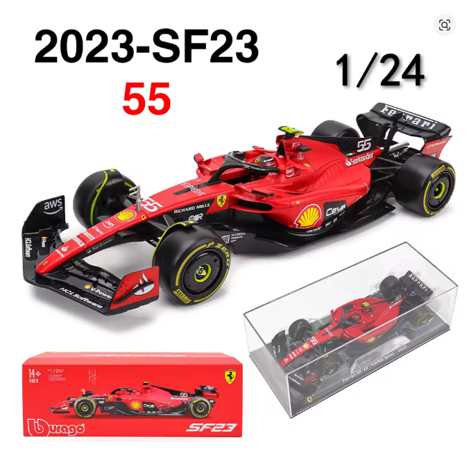 Miniature Scuderia Ferrari 2023 SF23 55 – Carlos Sainz
